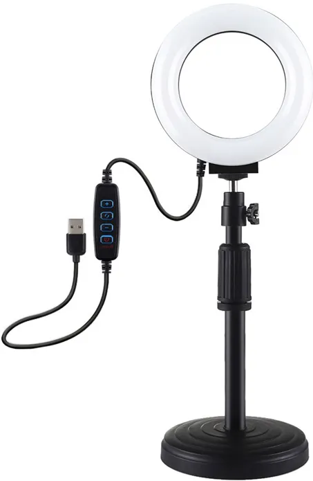 Lumină inelară Puluz LED cu suport reglabil PU391