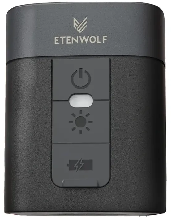 Pompă electrică Etenwolf AIR 3 de 2600 mAh (negru)