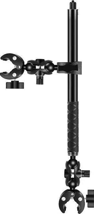 Suport pentru motocicletă / bicicletă PULUZ cu o singură clemă și selfie stick 150 cm
