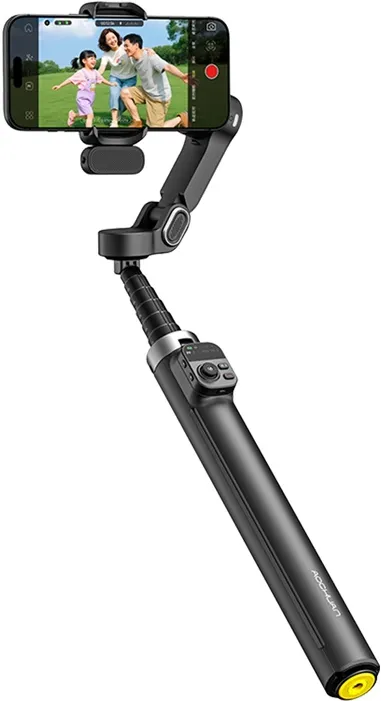 Stabilizator AOCHUAN V3 cu senzor AI (negru)