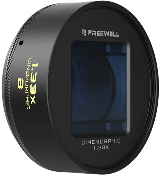 Obiectiv anamorfic Freewell 1,33x cu montură de 17 mm