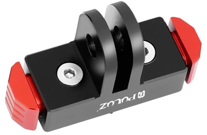 Suport magnetic Puluz pentru GoPro HERO13 Black (negru și roșu)