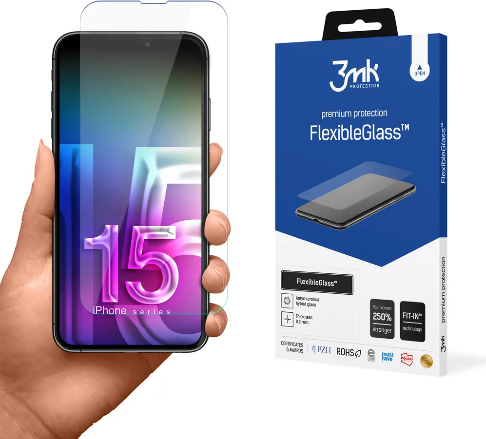 Flexible Glass iPhone 15 6,1-inch