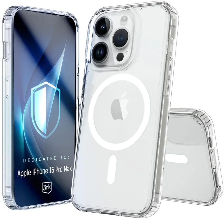 Armor MagCase iPhone 15 Pro Max MagSafe clear