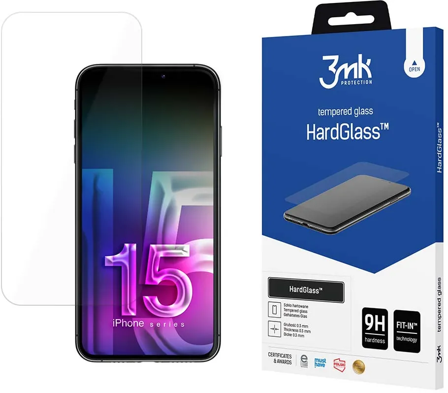 HardGlass iPhone 15 Pro 6,1 hardglass 9H