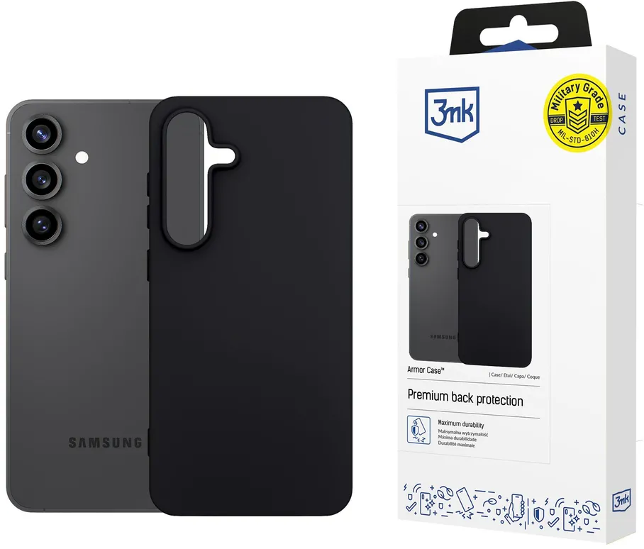 Matt case Samsung S25 FE black