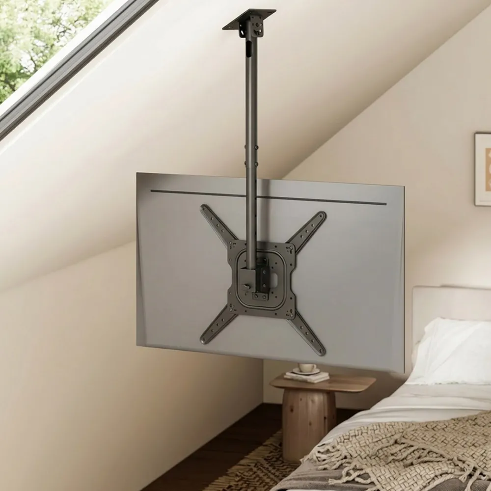 Suport TV de tavan MACLEAN MC-174 23-55 inch max 35 kg negru