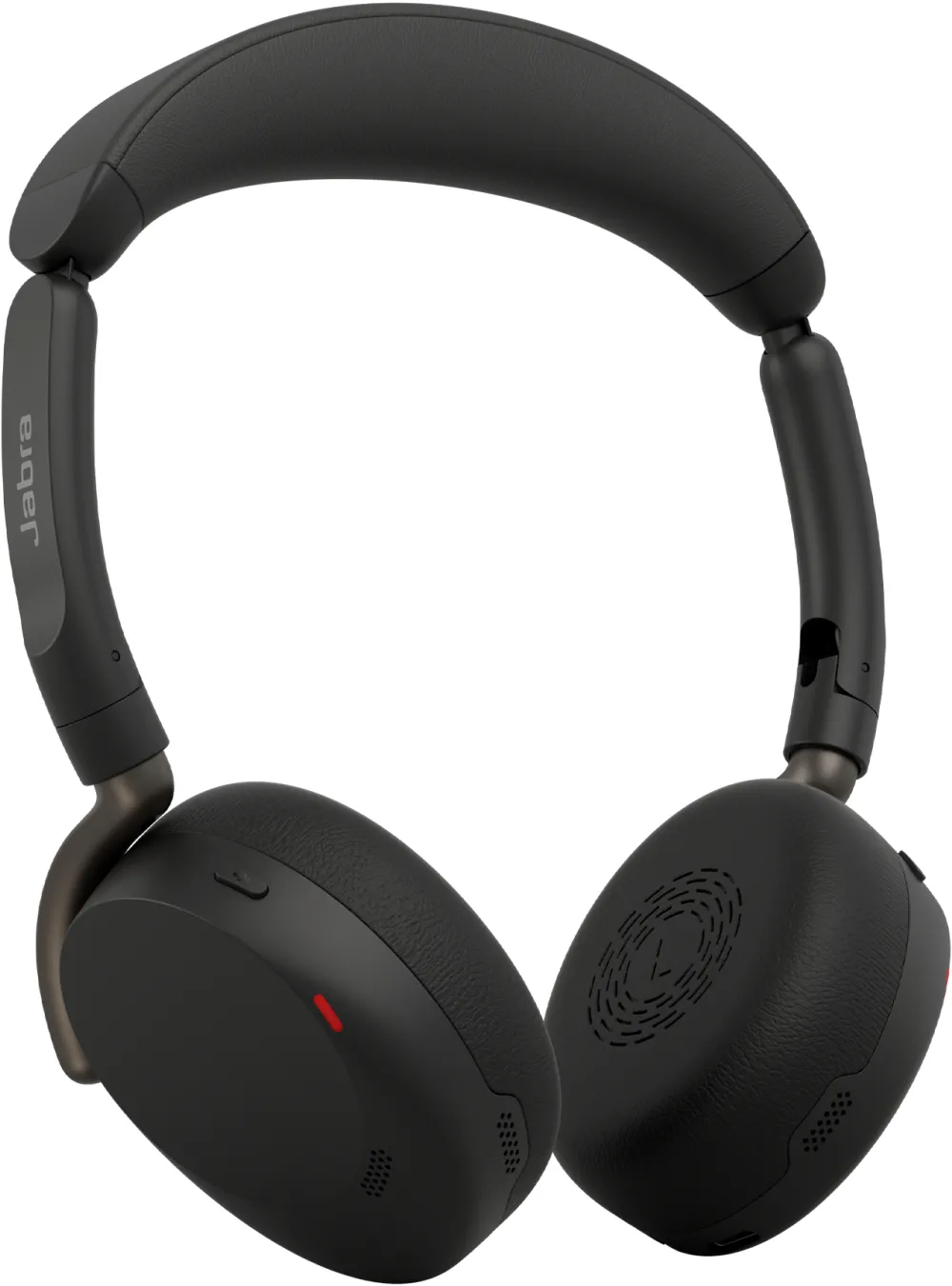 Casti Bluetooth Jabra Evolve3 65 Flex Link 390c UC cu pad de incarcare wireless negru