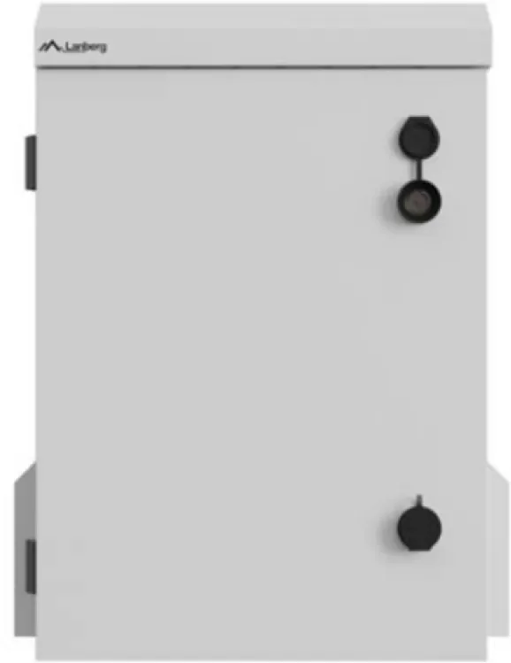Cabinet rack 10 inch LANBERG WAH1-3450-00S montare perete/stalp IP55 3U 340 x 250 x 500 mm gri