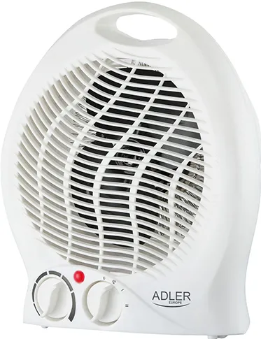 Adler AD 7728 Thermo Fan Heater, Power 2000 W, White