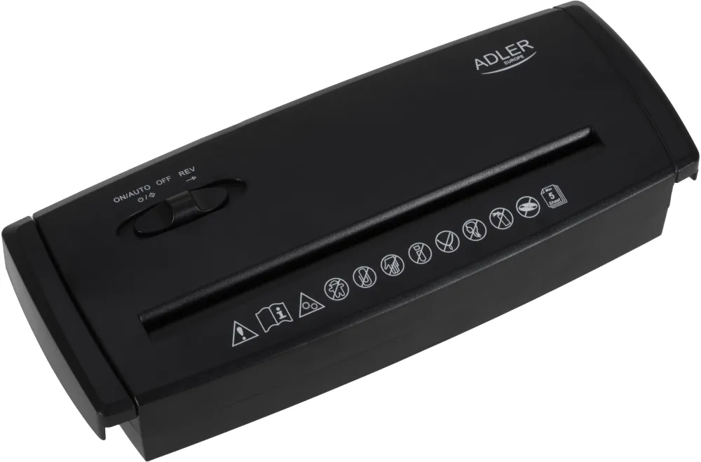 Adler AD 1040 Paper Shredder, Black