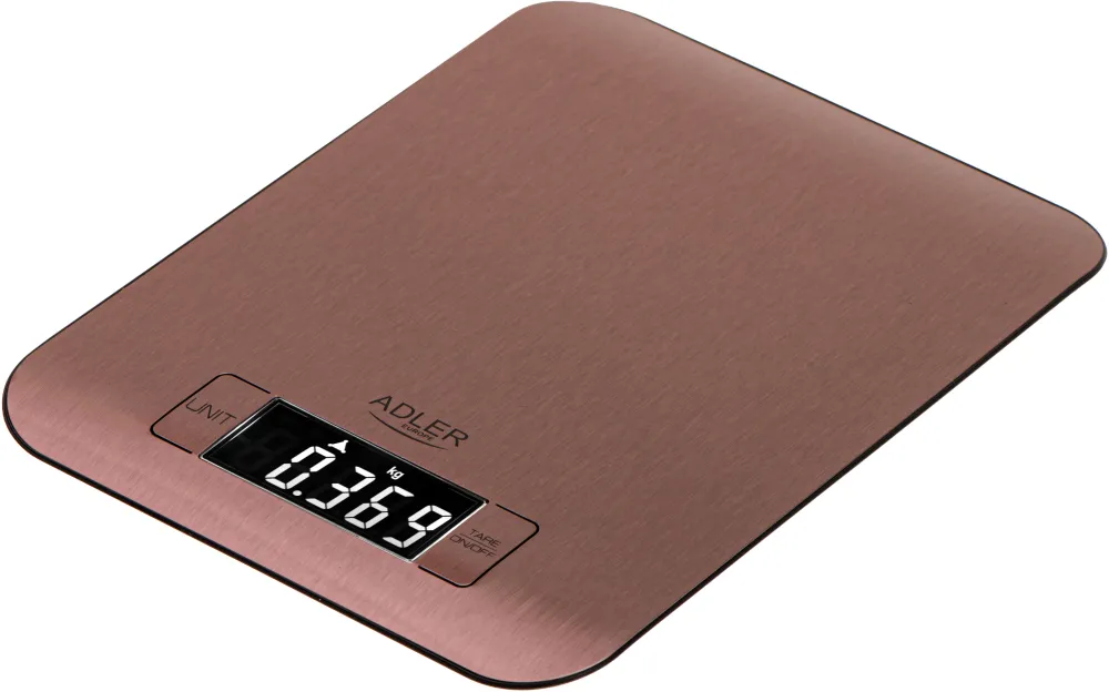 Adler AD 3183 Kitchen Scale, 5 kg, Copper