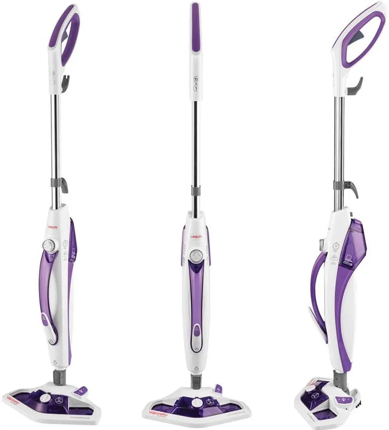 Aspirator Polti  PTEU0274 Vaporetto SV440_Double Steam mop, Handstick 2in1, Corded, 1500 W, Tank capacity 0.3 L, Working radius 7.5 m, White/Purple
