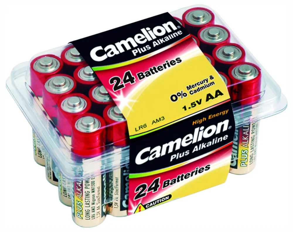 Camelion Plus Alkaline LR6-PB24, AA 24-pack