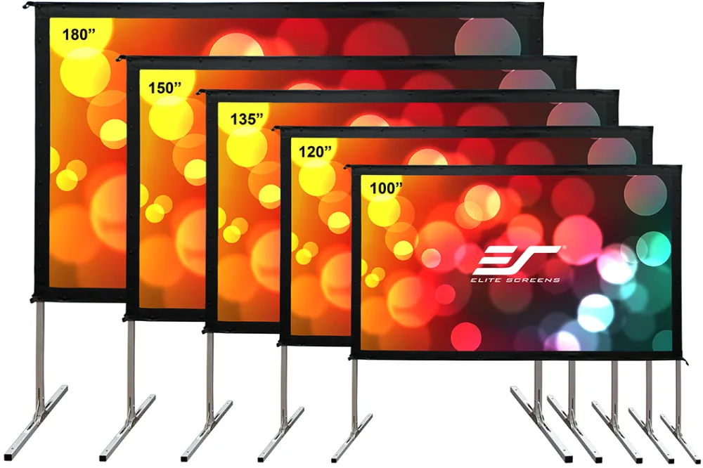 Ecran de proiectie Elite-Screens Yard Master 2 Mobile Outdoor screen WV-Dual,  120'', 16:9, Black