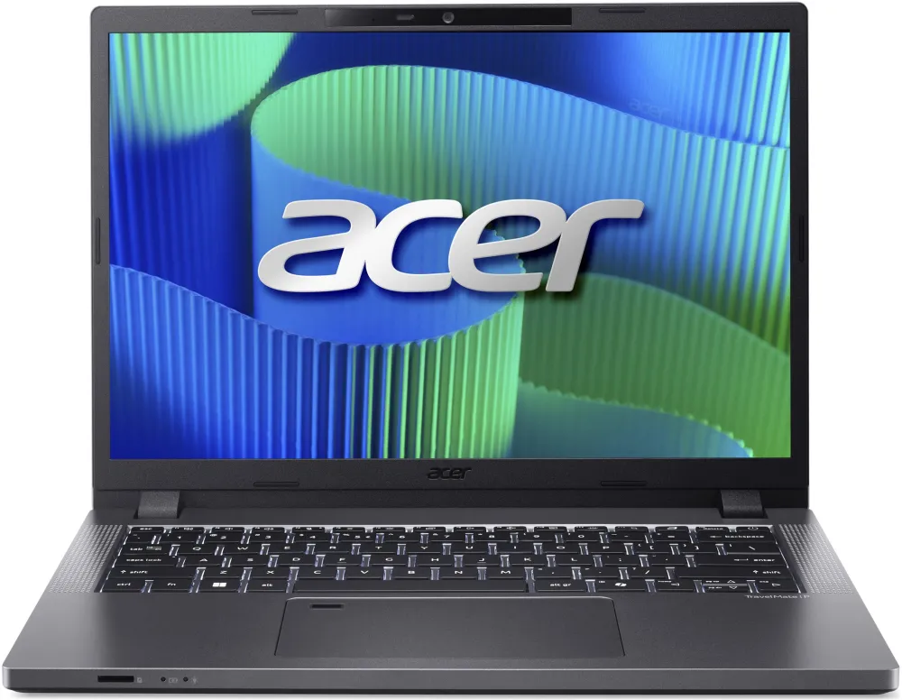 Acer TravelMate TMP214-55-G2-TCO 14“ WUXGA Intel Core 5 120U/16GB/512GB SSD/Intel Iris Xe/Win11ProEDU/SWE kbd/Grey/BT/FP/SCreader/3Y Warrant