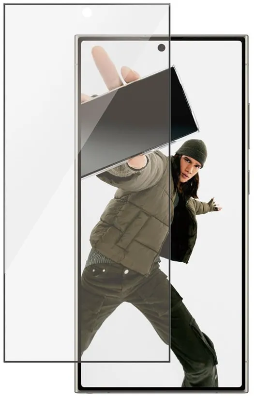 PanzerGlass Screen Protector Samsung Galaxy S24 Ultra | Ultra-Wide Fit wA