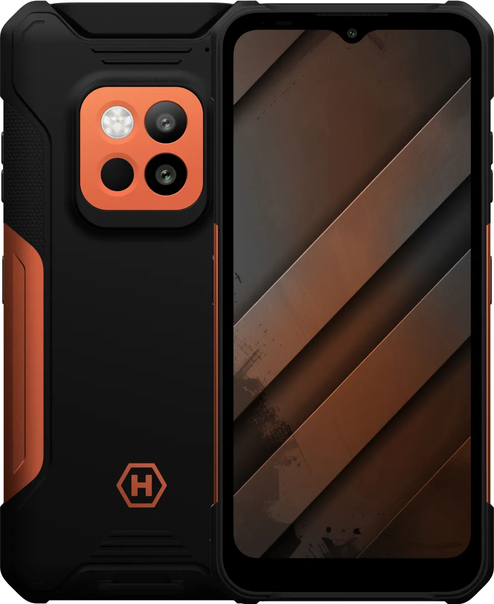 Smartphone Hammer Construction 2 Thermal 5G (Orange) DS 6.58" IPS 1080x2408/2GHz/256GB/8GB RAM/Android 14/microSD/WiFi,BT,5G