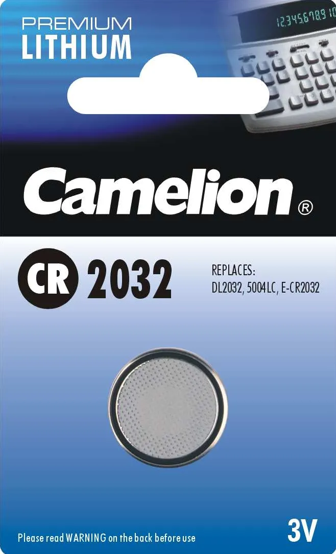 Camelion Lithium Button celles 3V (CR2032), 1-pack