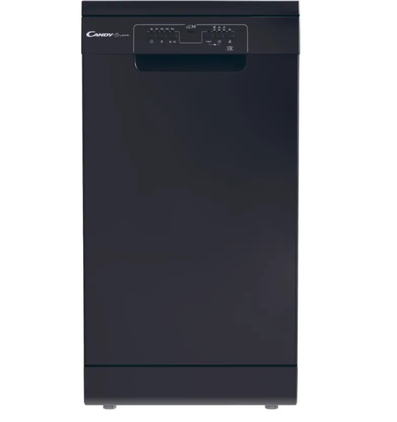 Candy CDPH 2L1047B Dishwasher, Free standing, E, Width 44,8 cm, 10 place settings, Black