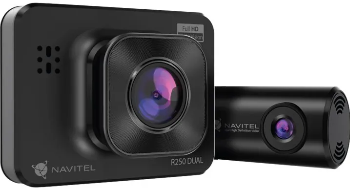 Camera Auto NAVITEL R250 DUAL Dashcam With an Additional Rearview Camera