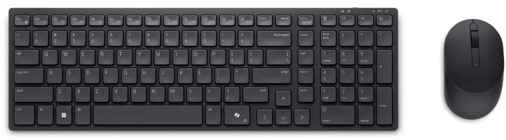 Dell Silent Keyboard and Mouse - KM555 - Estonian (QWERTY)