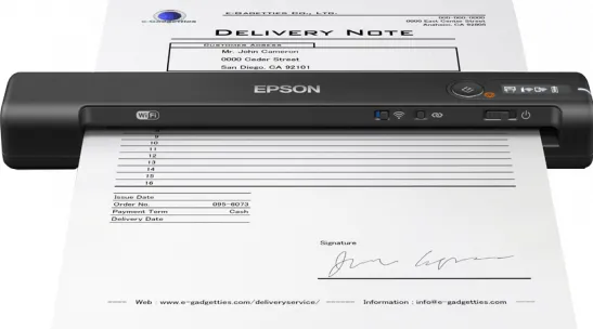 Epson WorkForce ES-60W Wireless mobile document Scanner