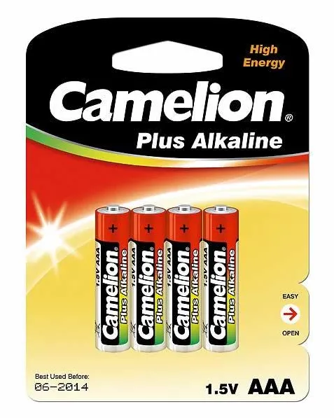 Camelion Plus Alkaline AAA (LR03), 4-pack