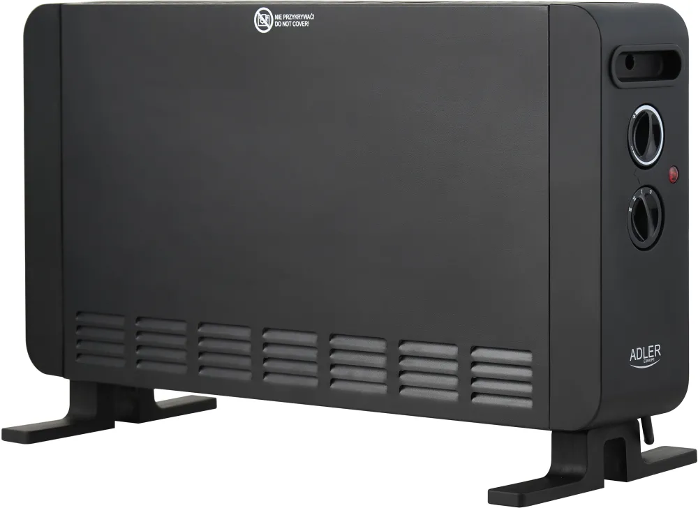 Adler AD 7764 Convector Heater 2000 W, Black