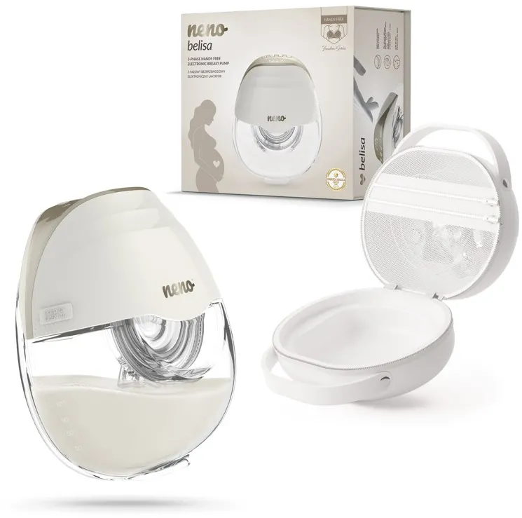 NENO BELISA 3-PHASE CORDLESS HANDS-FREE ELECTRONIC BREAST PUMP