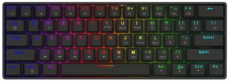 SAVIO BLACKOUT X2 Mechanical Keyboard OUTEMU Peach Silent, Hot Swap