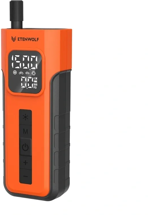Compresor auto Etenwolf C2, 10,34 bar, 4000 mAh