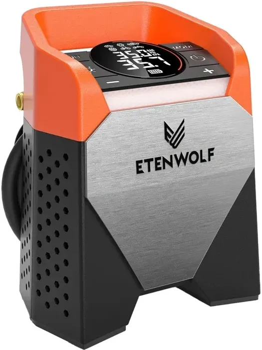 Compresor auto Etenwolf S5, 11,03 bar, 15.600 mAh