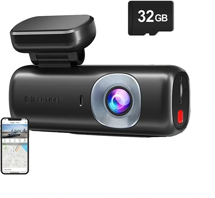 REDTIGER F9 Lite 4K 32 GB – cameră video pentru bord