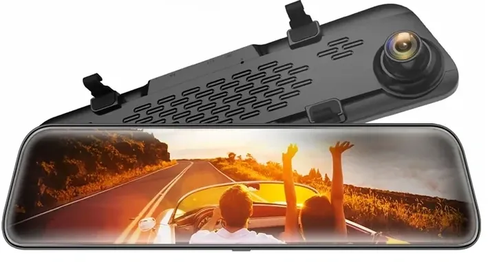 WOLFBOX G840S Cameră video pentru bord 4K + 1080p, 32 GB