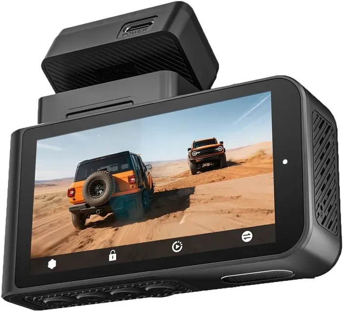Camera auto WOLFBOX X3 WiFi 2,5K + 1080p, 64 GB