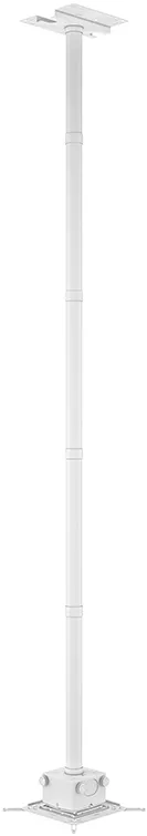 Suport videoproiector de tavan Multibrackets MB-3595, reglabil la inaltime 235cm, max.40kg, alb