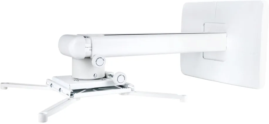 Suport videoproiector perete  Multibrackets MB-9833, reglabil 300mm-700mm, max.25kg, alb