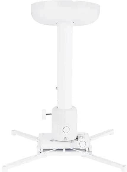 Suport videoproiector de tavan Multibrackets MB-3149, reglabil 30-48cm,max.15kg, alb