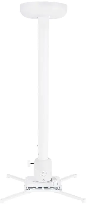 Suport videoproiector de tavan Multibrackets MB-1787, reglabil 90-160cm, reglaj fin, max.10kg, alb