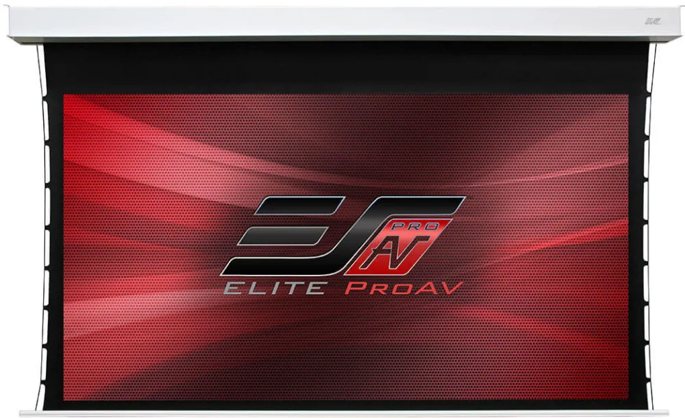 Ecran proiectie electric, 299 x168cm, incastrabil in tavan, Tensionat, EliteScreens Evanesce ITE135HW3-E12, format 16:9
