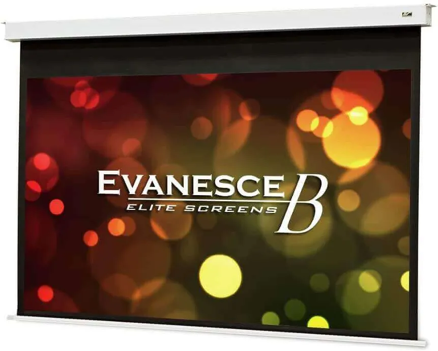 Ecran proiectie electric, 222 x 125 cm, incastrabil in tavan, EliteScreens Evanesce B EB100HW2-E12, format 16:9