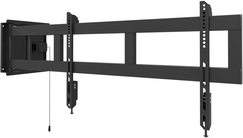 Suport TV de perete Swingarms 180 de grade Multibrackets MB-2647, 48"- 69", max.75 kg, negru