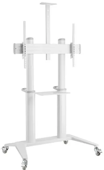 Stand TV mobil, ecrane mari , Blackmount BM-T150WHITE, inaltime reglabila, 70"-120", max. 140kg, eligibil PNRAS/PNRR