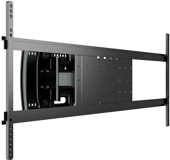 Suport TV de perete Super Slim Tilt & Turn, Multibrackets MB-9925, 75"-110", max.125 kg, negru