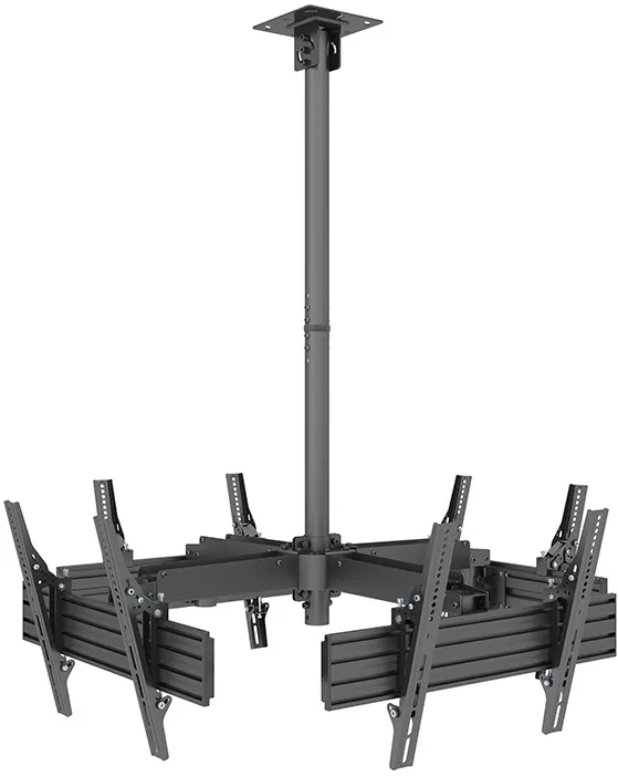 Suport de tavan pentru 4 Televizoare Multibrackets MBC4U, cod MB-3538, diagonale 40"-65" (101-165 cm), max.30kg/TV