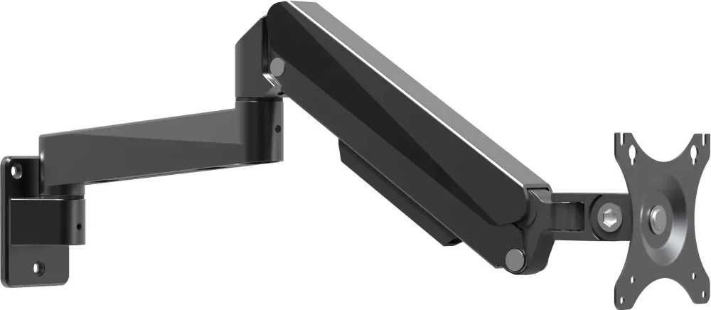 Suport Monitor Gas Lift de perete Blackmount MNT18-1, diagonale 10"-42", max. 6,5 kg, negru