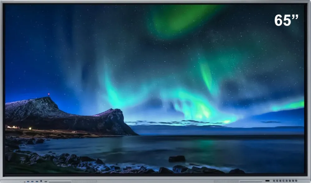 Display - Tabla interactiva 65" Evoboard Swing 65, 400cd/㎡, 3840x2160, Android 13 upgradabil