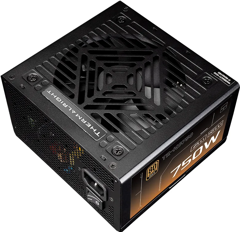 SURSA Thermalright "TR-KG750", 750W, certificare 80 Plus Gold, modular, LLC, DC to DC, fan 120mm, negru