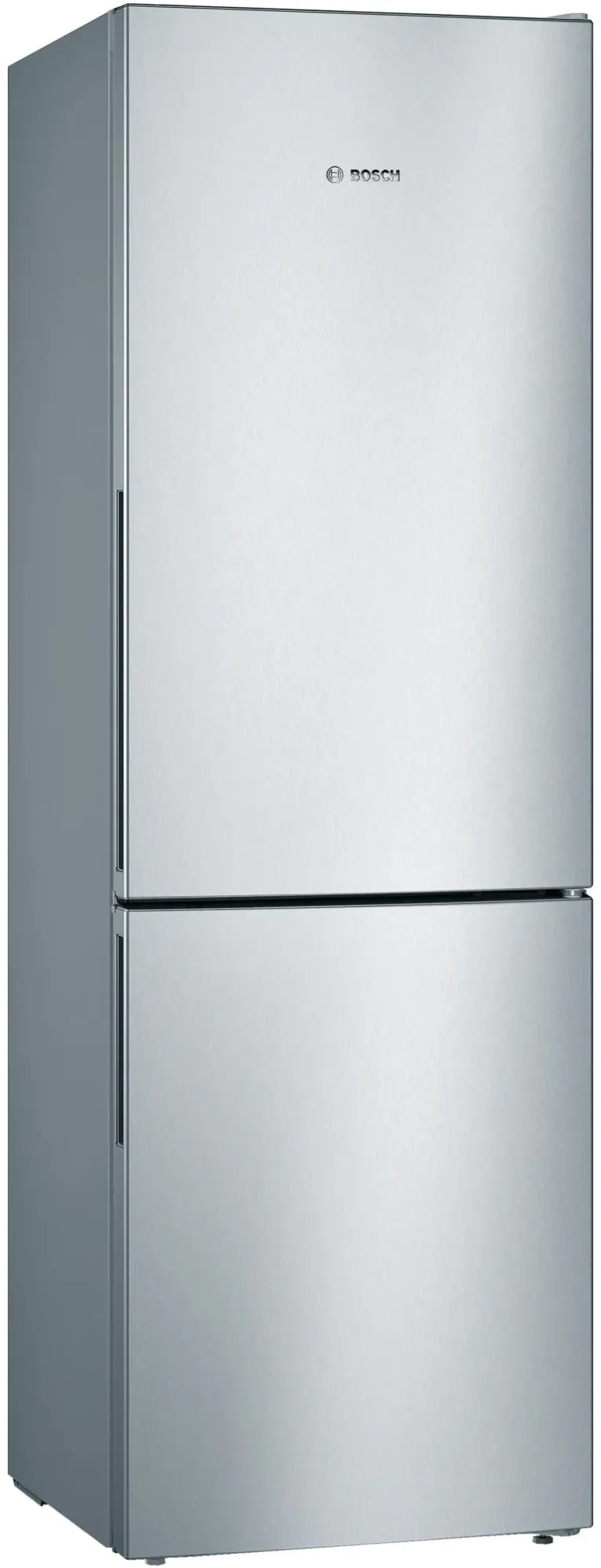Combina frigorifica Bosch KGV36VLEA, 308 l, Clasa E, LowFrost, Iluminare LED, H 186 cm, Inox